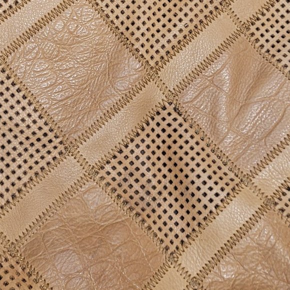 b. makowsky~Soft Leather~ Extra Large Handbag  17 X 15.5 - Picture 6 of 16